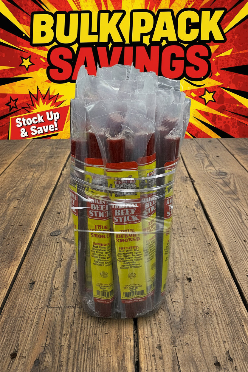 Stan's Beef Snack Stick BULK - 20 Pack - 1oz Original